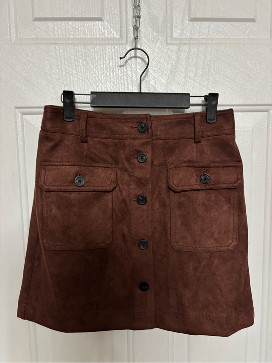 Universal Thread Dresses & Skirts - Universal Thread Brown Button-Front A-Line Skirt